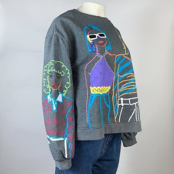 ZARA PRINTED GIRLS SWEATSHIRT  - Picture 7 of 14